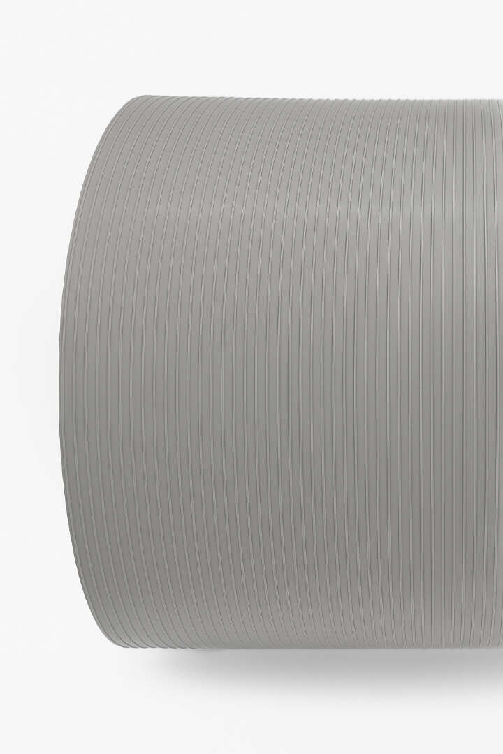 Sichtschutz für Doppelstabmattenzaun gerillt